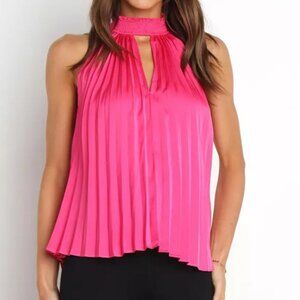 NWT Petal and Pup Halter Sleeveless Pink Top Andrea, size 0